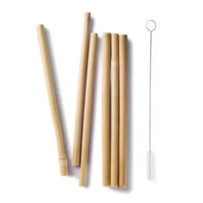 Các loại ống hút thân thiện với môi trường - Ống hút tre